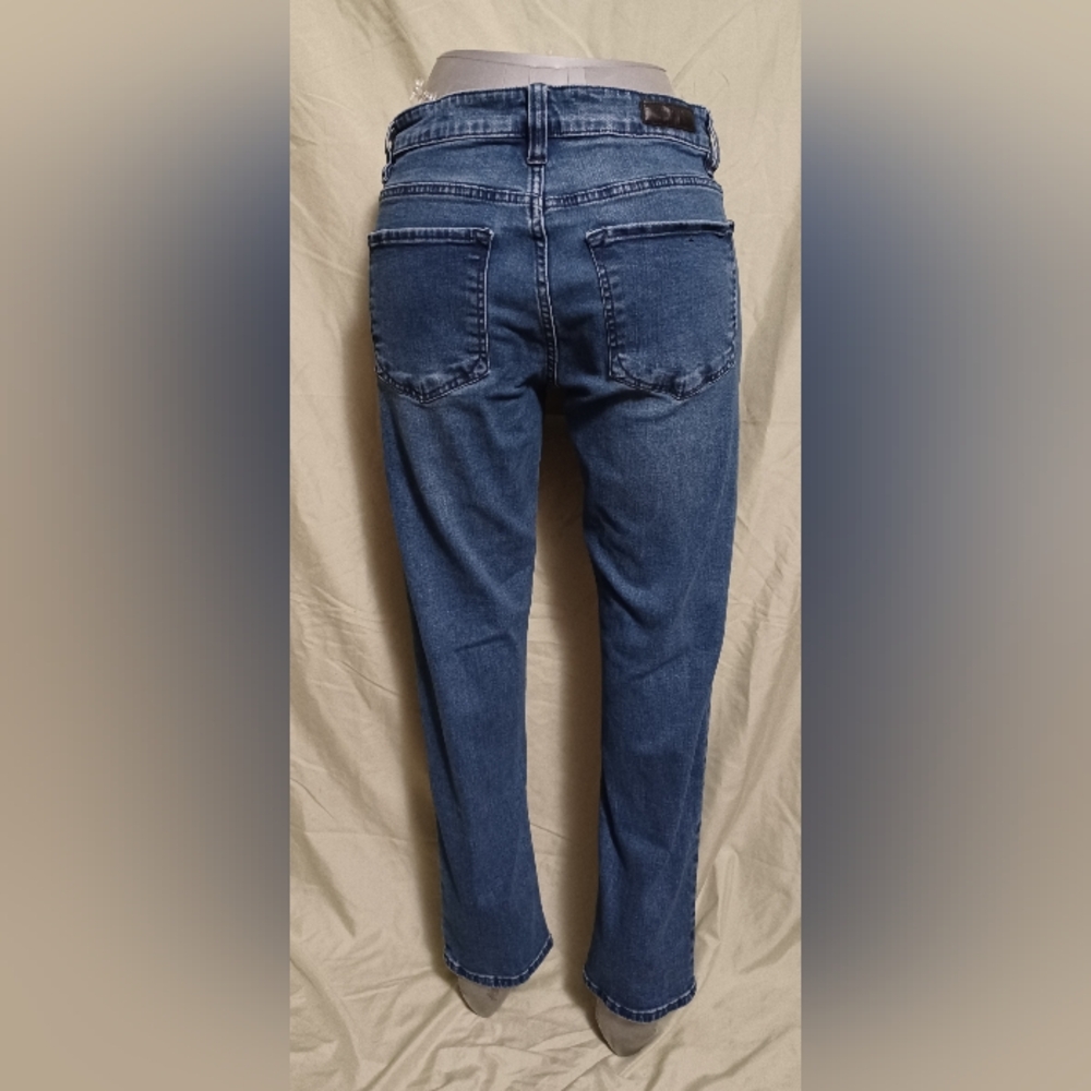 Kenneth Cole Straight Leg Dark Blue Jeans Mens
